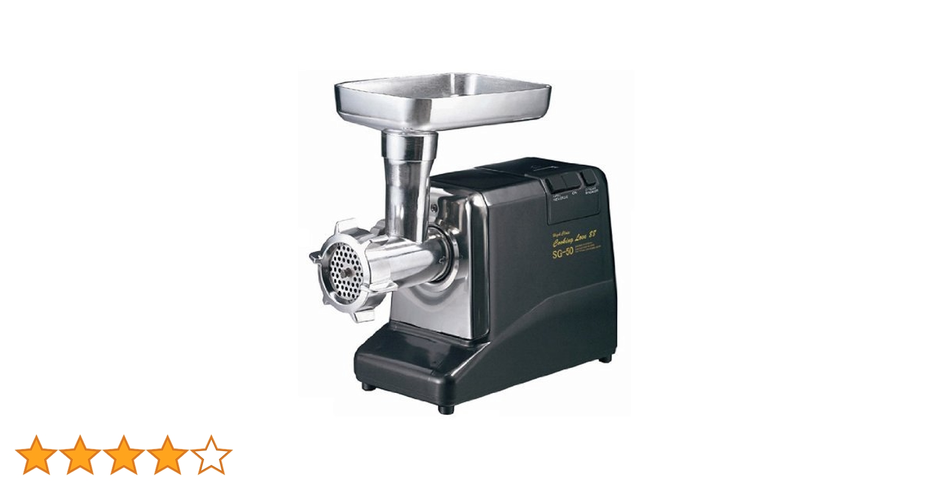 電動ミンサー SG-50 ステンレス製 Amazon | 福農産業 電動ミンサー SG-50 【挽肉・味噌作りに 消費電力